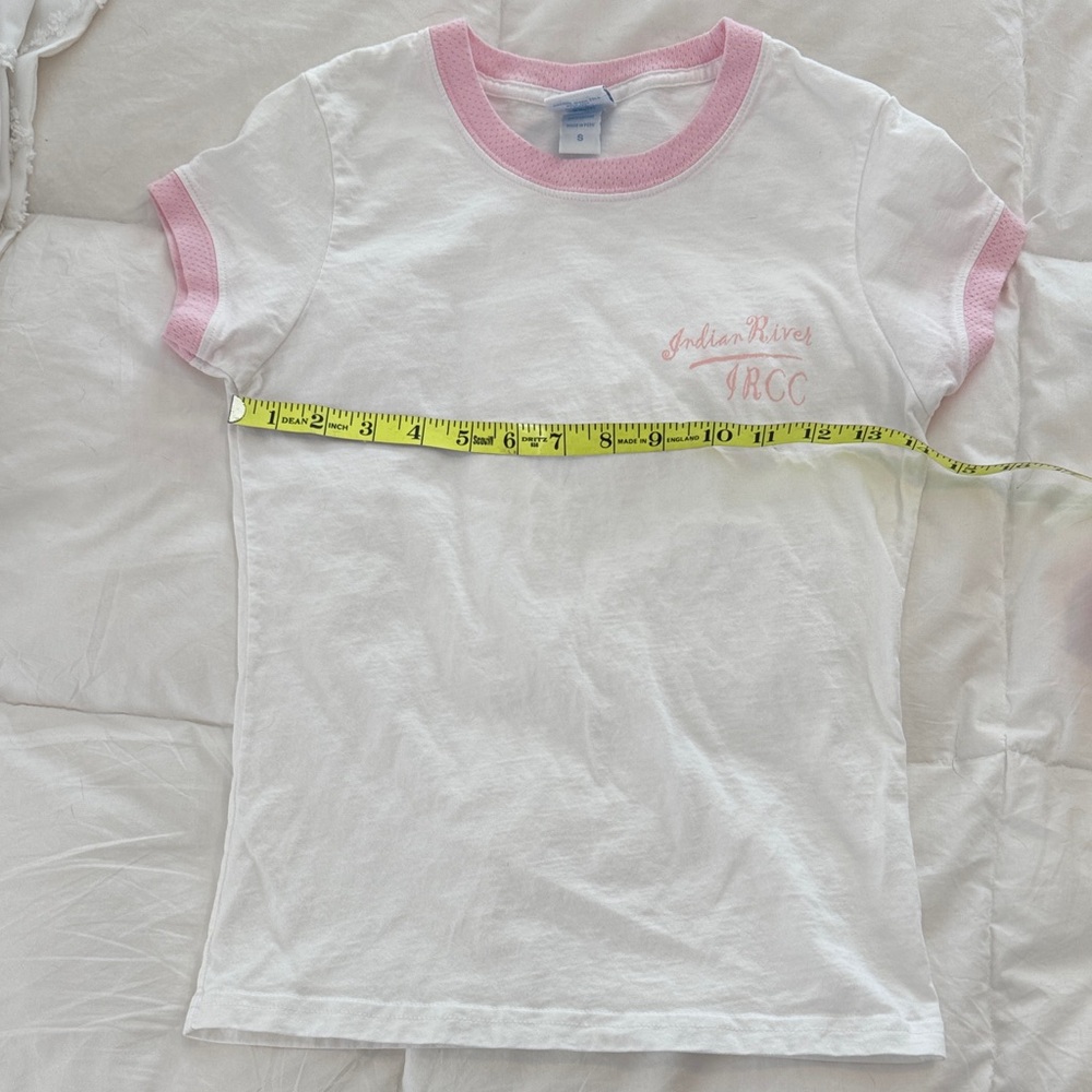 Kids Tee with Pink Accents
